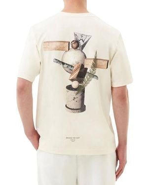 Filling Pieces Balance Antique T-Shirt - Natural