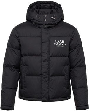 Off-White c/o Virgil Abloh Diag Puffer Jacket - Blue
