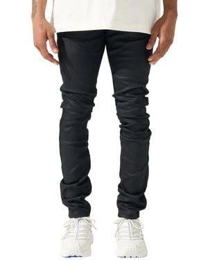 SERENEDE Moto Jeans Wax - Black