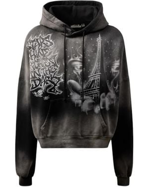 HELLSTAR Eiffel Tower Hoodie - Black