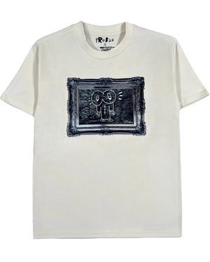 PROBUS Frame Tee Cream - White