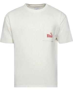 Rhude American Spirit Pocket Tee Vtg - White