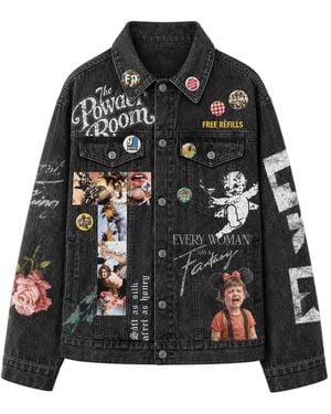 Free Refills Fr-H26-002 The Powder Room Jacket - Black