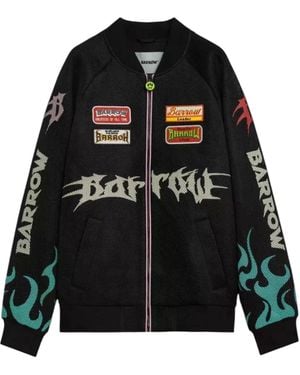 Barrow S6Bwuabo026 Mesh/Nylon Jacket - Black
