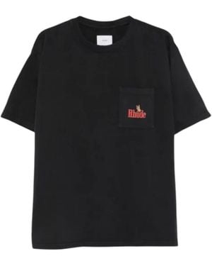 Rhude American Spirit Pocket Tee Vtg - Black