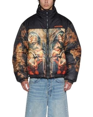 Ksubi Holy Reversible Puffer Jacket - Gray