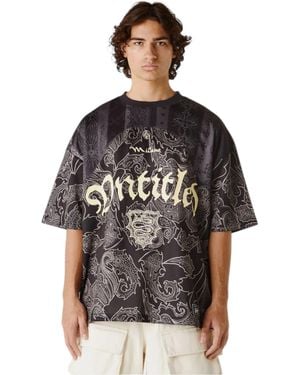 UNTITLED ARTWORKS Sport Jersey Tee - Black