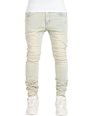 GUAPI Vintage Basics Regular Denim - White