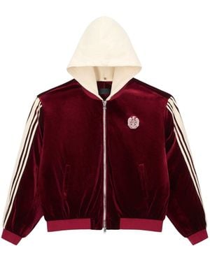 RTA Rei Bomber Hoodie - Red