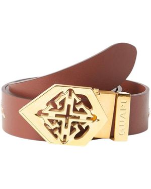 GUAPI Emblem Belt - Brown