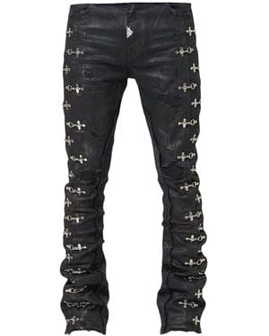 GUAPI Obsidian Aviation Clasp Denim - Black