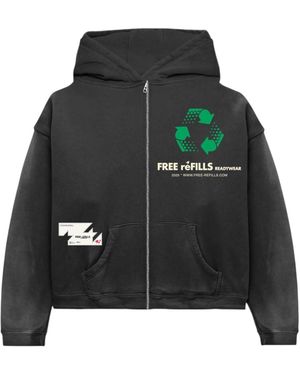 Free Refills Frr Zip Up (Fr-S26-044) - Black