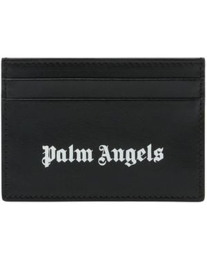 Palm Angels Classic Logo Card Holder - Black