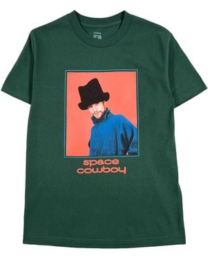 Pleasures Space Cowboy T-Shirt Hunter - Green