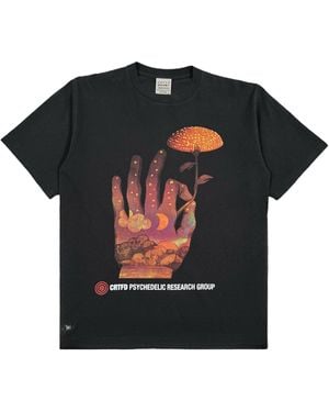 CRTFD Fly Agaric T-Shirt Vintage Blk - Black