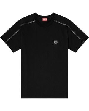 DIESEL T Norm Fl T-Shirt Deep - Black