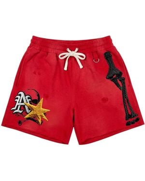 ALL HUMAN Cherry Shorts Wash - Red