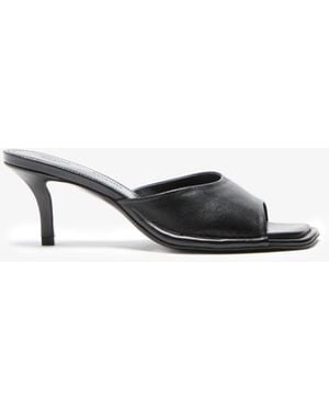 Proenza Schouler Harlow 60 Mules - Black