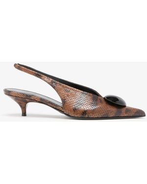 Proenza Schouler Dome Slash Slingbacks - Multicolor
