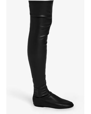 Proenza Schouler Tee Stretch Over The Knee Boots - Black