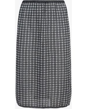 Proenza Schouler Lori Knit Skirt - Gray