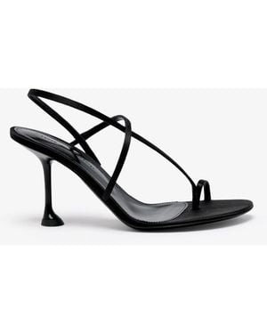 Proenza Schouler Tee Slingback Sandals - Black