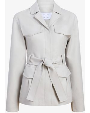 Proenza Schouler Indie Jacket - White