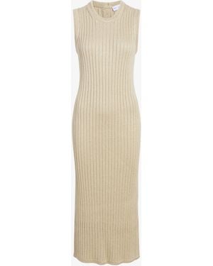 Proenza Schouler Leighton Knit Dress - Natural