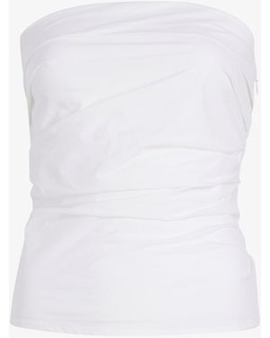 Proenza Schouler Maisy Strapless Top - White