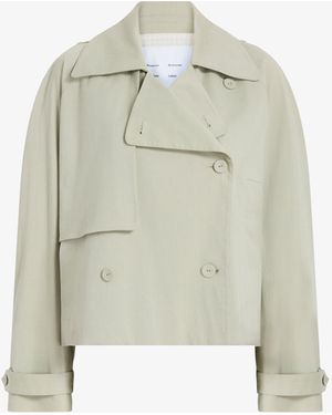 Proenza Schouler Yasmin Cropped Trench - White