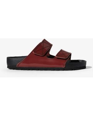 Birkenstock Arizona Slides - Red