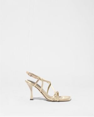 Proenza Schouler Square Strappy Sandals - White