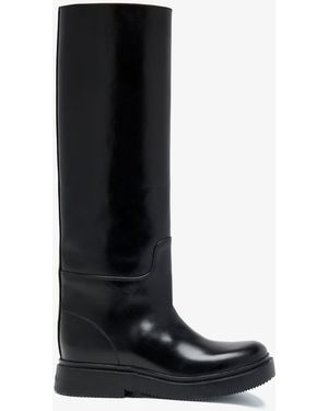 Proenza Schouler Bank Boots - Black