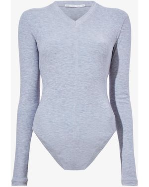 Proenza Schouler Delaney Bodysuit - Blue