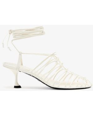 Proenza Schouler Tee Knot Sandals - White