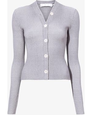 Proenza Schouler Winnie Cardigan - Purple