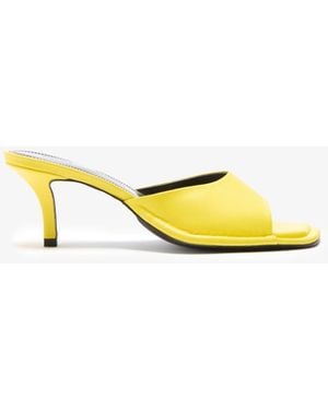 Proenza Schouler Harlow 60 Mules - Yellow