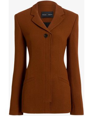 Proenza Schouler Vioni Jacket - Brown