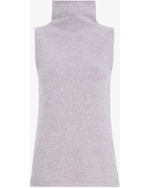 Proenza Schouler Lily Knit Turtleneck - Purple