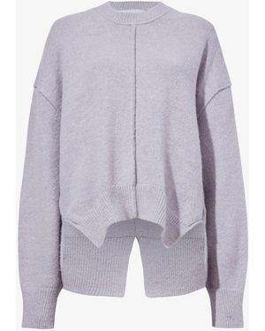 Proenza Schouler Kellen Knit Sweater - Purple