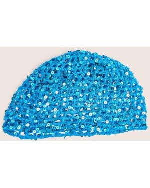 Public Desire Crochet Sequin Head Piece - Blue