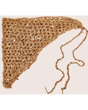 Public Desire Crochet Bandana - Natural