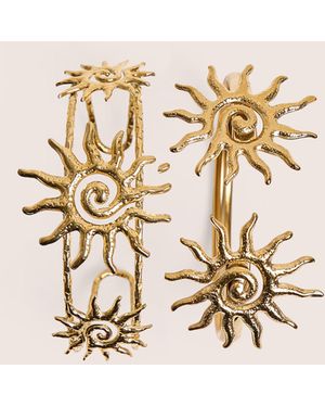 Public Desire Pack Of Two Sun Adjustable Bangles - Natural