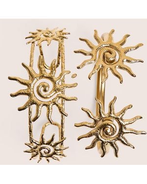 Public Desire Pack Of Two Sun Adjustable Bangles - Natural