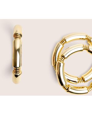 Public Desire Pack Of Three Gold Bracelets - Metallic