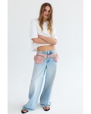 Pull&Bear Belt Bag - Blue