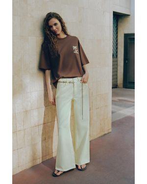 Pull&Bear Oversize Baggy Jeans - Multicolour
