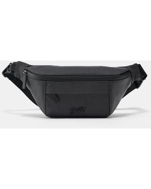 Pull&Bear Stwd Nylon Belt Bag - White