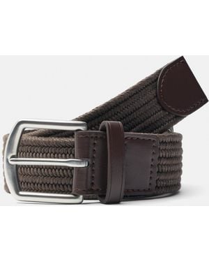 Pull&Bear Braided Belt - Black