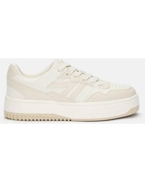 Pull&Bear Sportschuhe Mit Volumensohle - Weiß